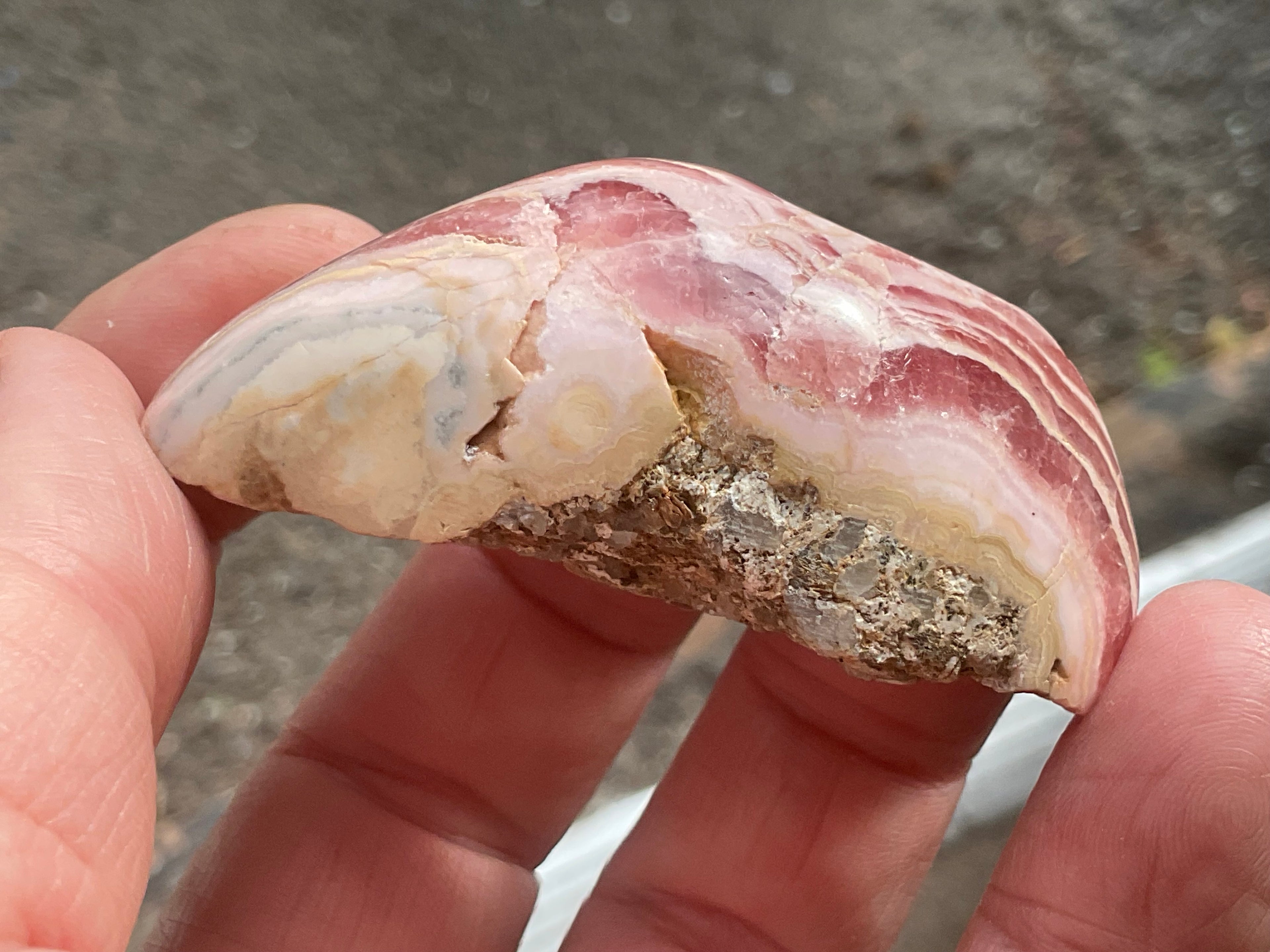 68g Rhodochrosite Polished Specimen 7B