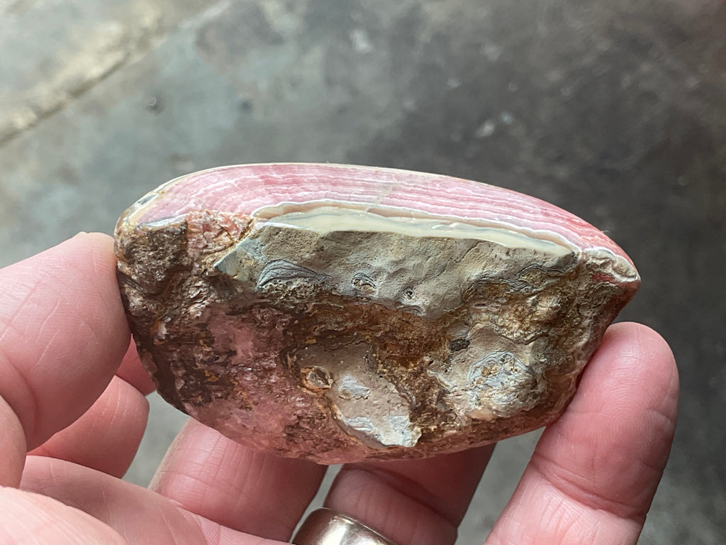 130g Rhodochrosite Polished Specimen 8A