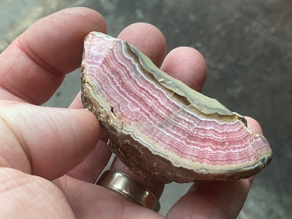 130g Rhodochrosite Polished Specimen 8A