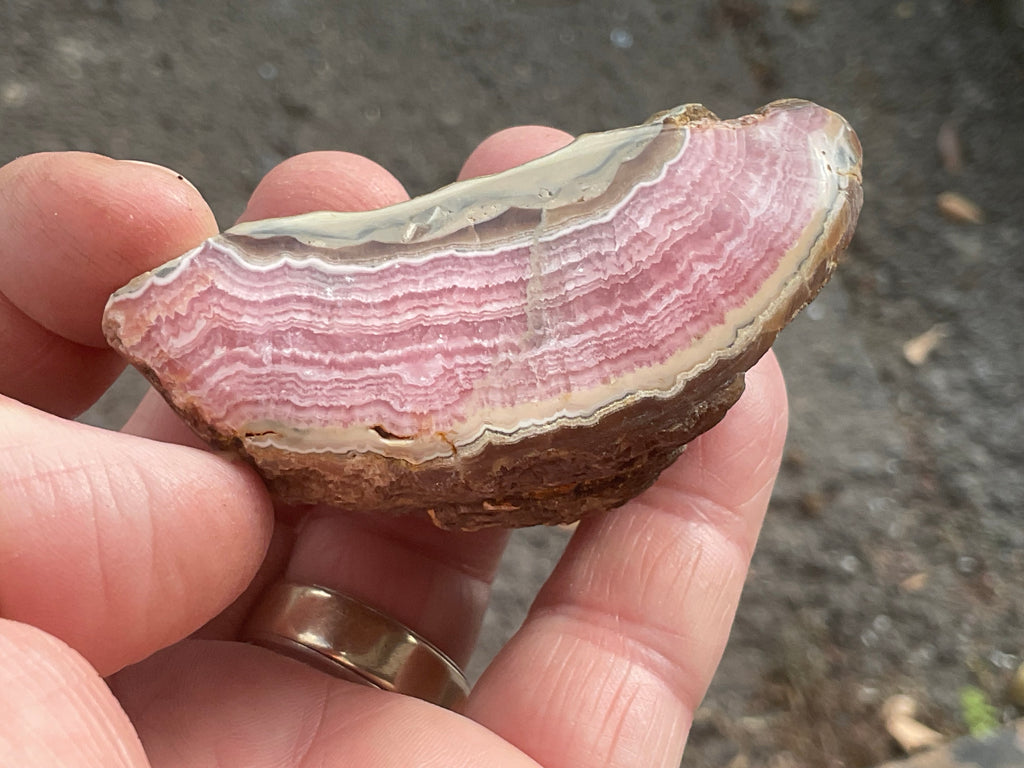130g Rhodochrosite Polished Specimen 8A
