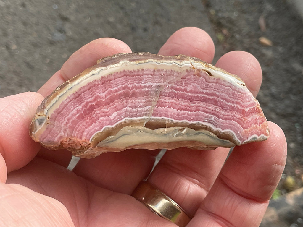 130g Rhodochrosite Polished Specimen 8A