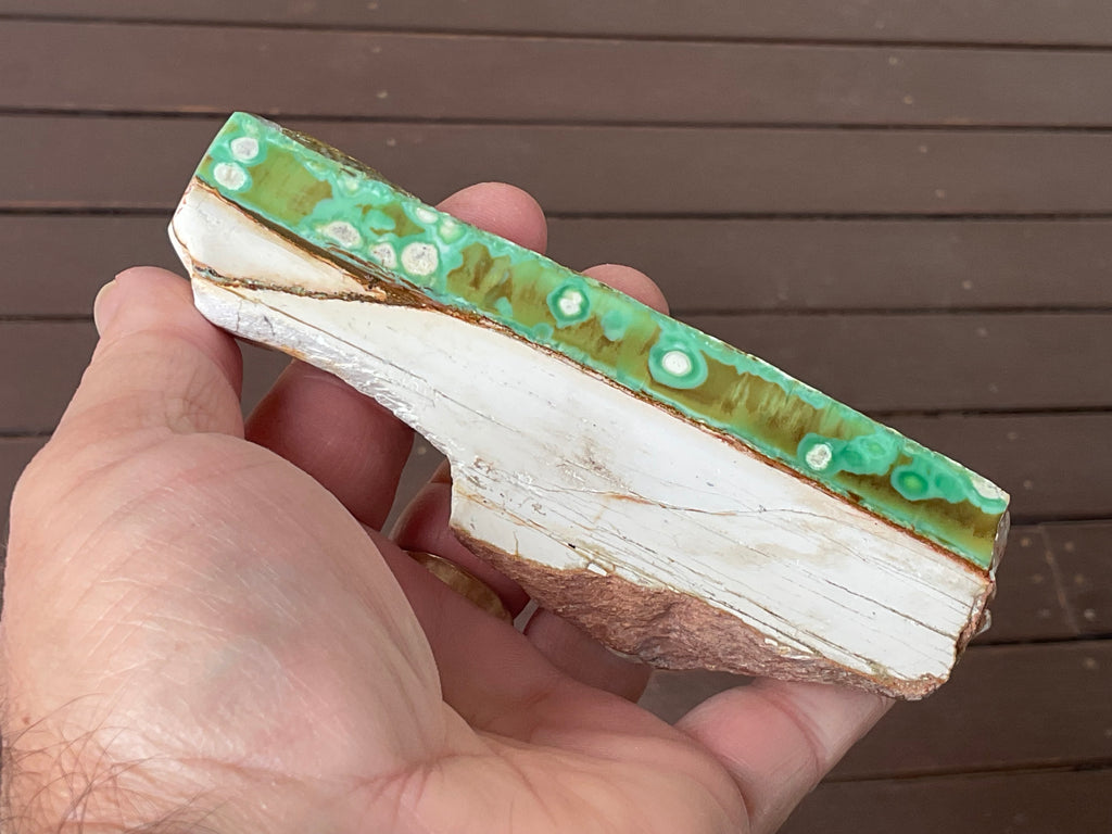 158g Western Australian Variscite Polished Piece 15B