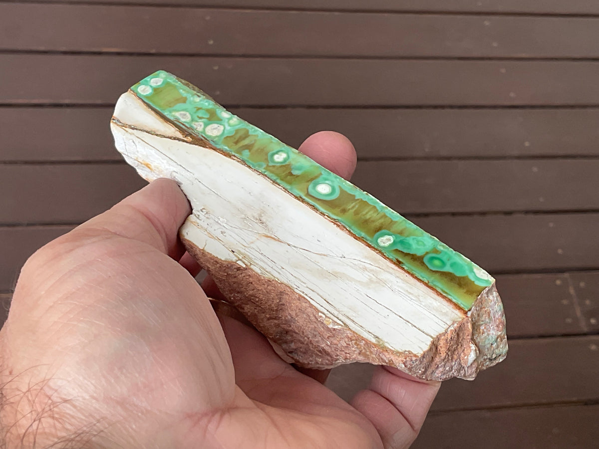 158g Western Australian Variscite Polished Piece 15B