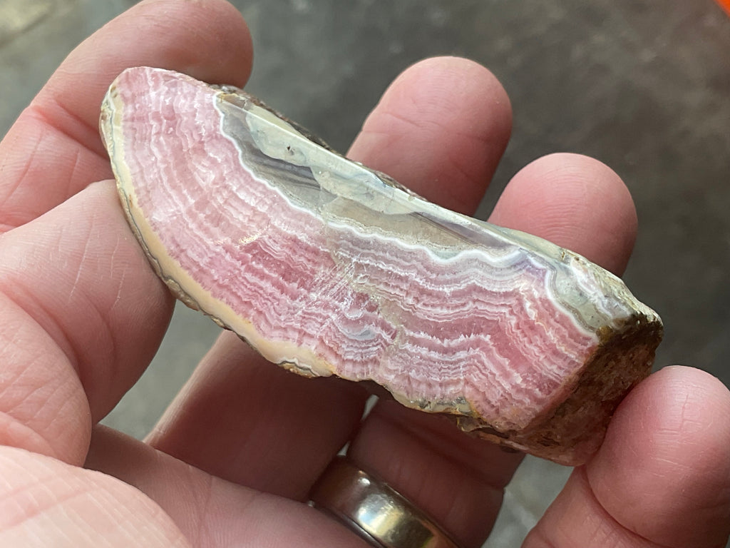 122g Rhodochrosite Polished Specimen 8B