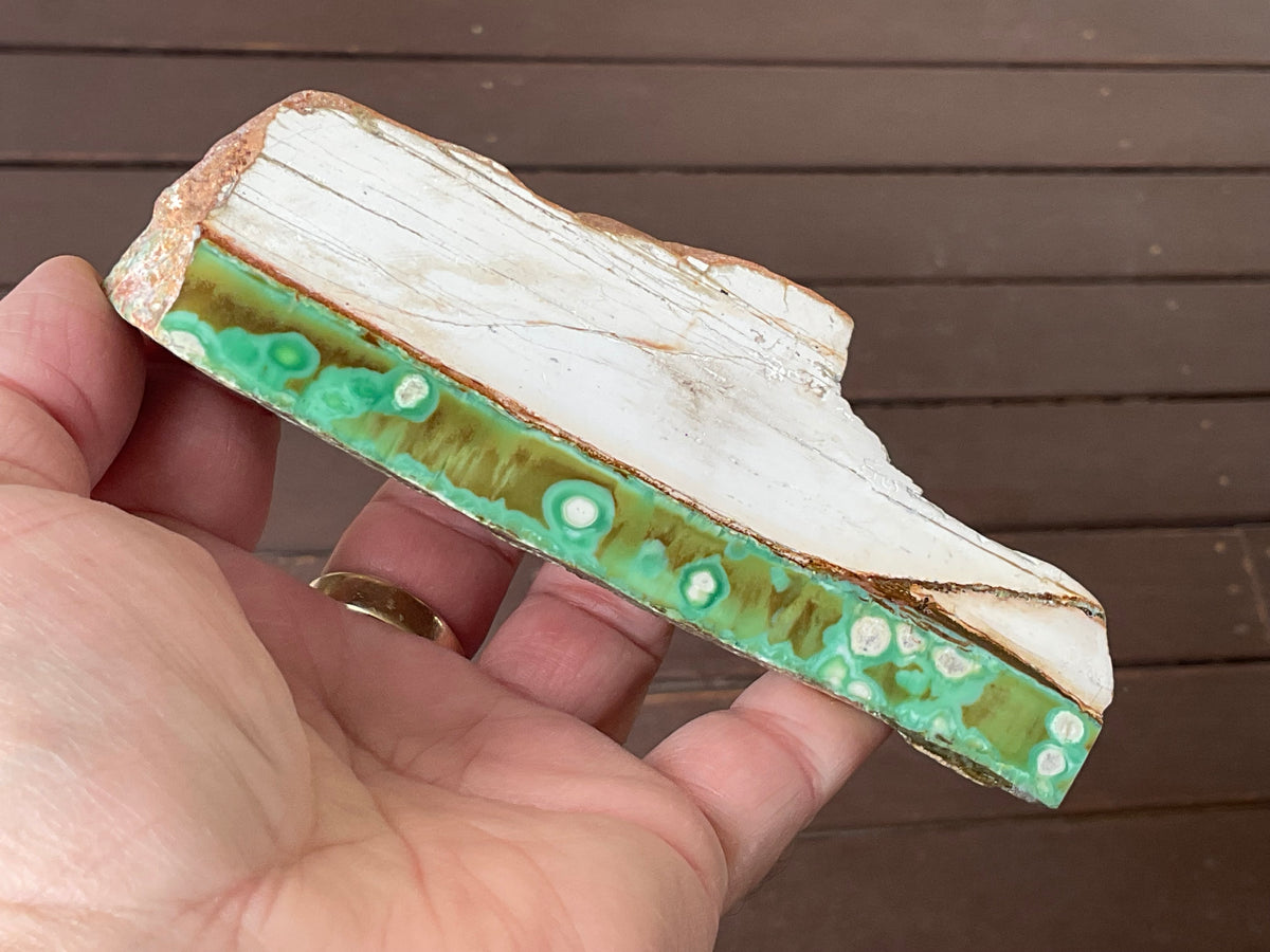 158g Western Australian Variscite Polished Piece 15B