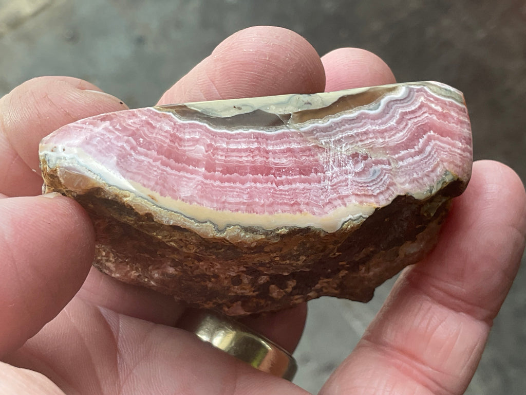 122g Rhodochrosite Polished Specimen 8B