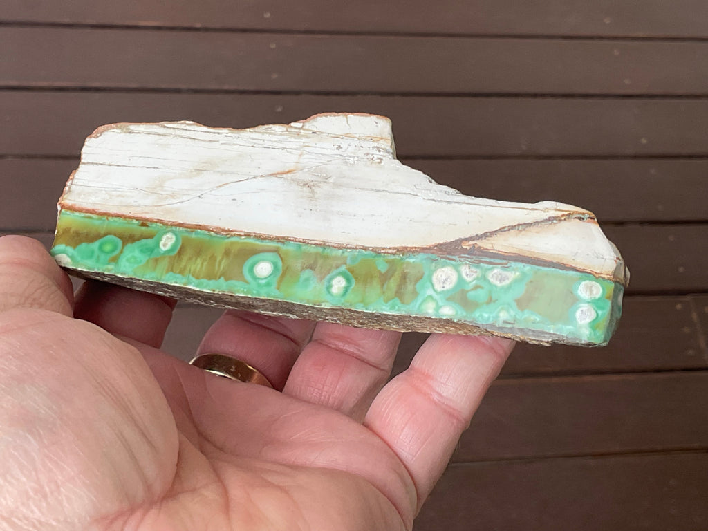 158g Western Australian Variscite Polished Piece 15B