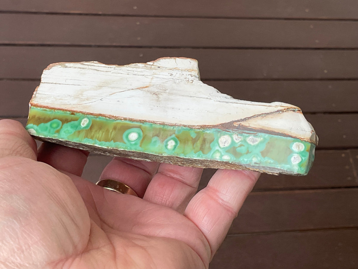 158g Western Australian Variscite Polished Piece 15B