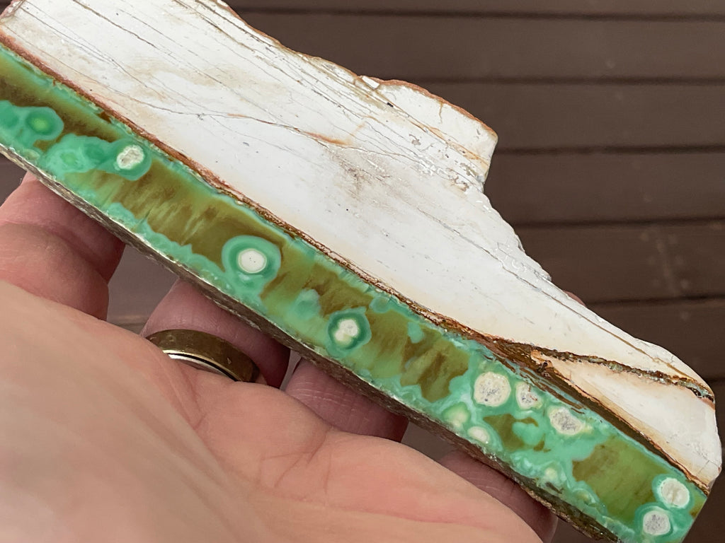 158g Western Australian Variscite Polished Piece 15B