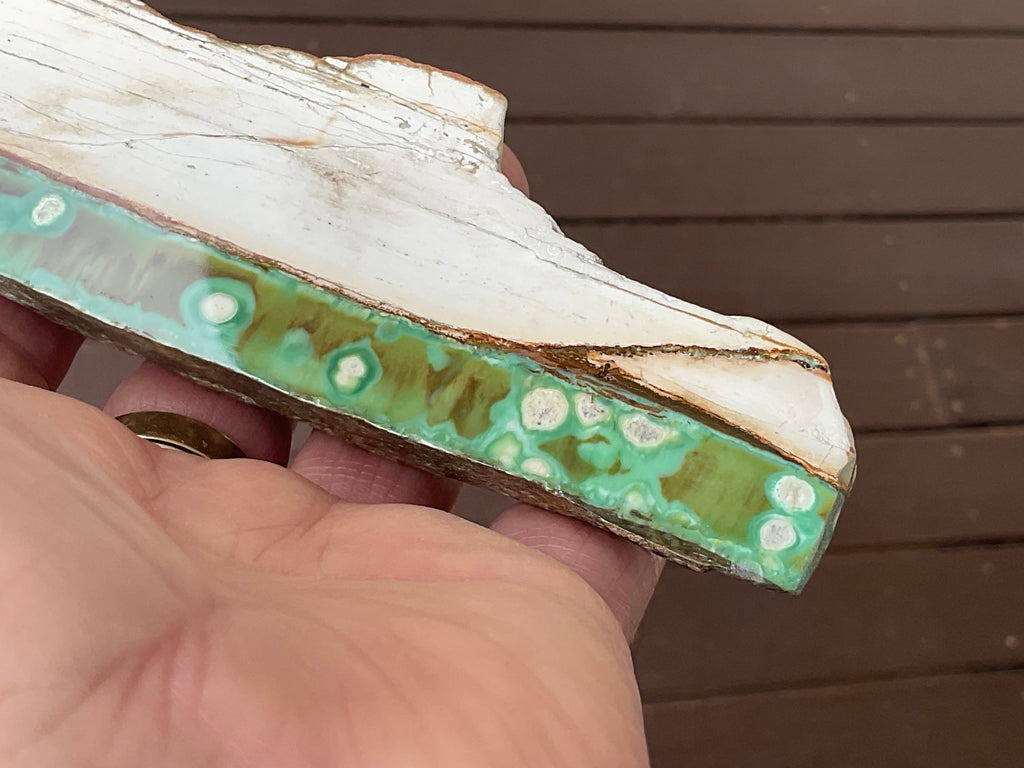 158g Western Australian Variscite Polished Piece 15B