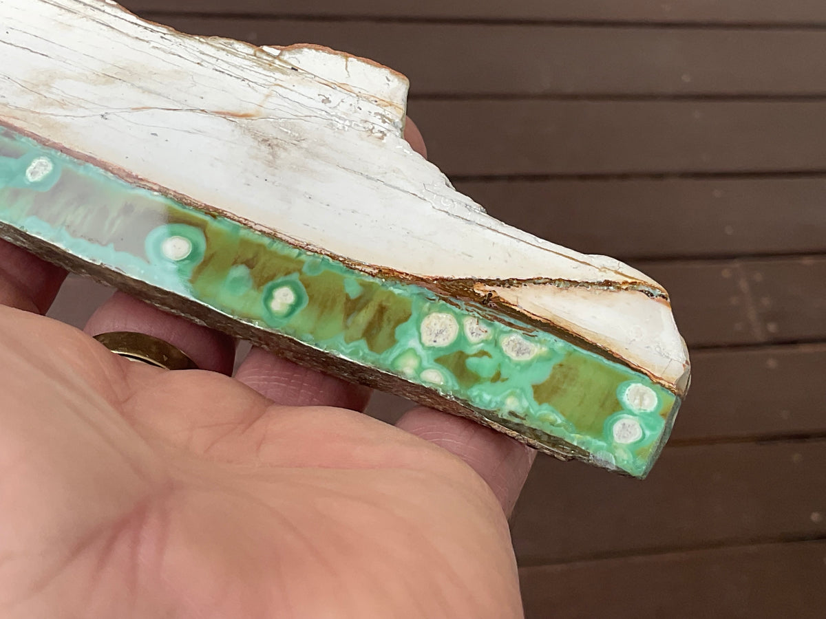158g Western Australian Variscite Polished Piece 15B