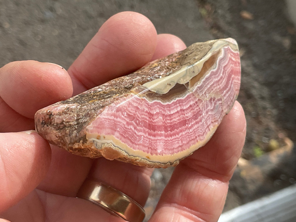 122g Rhodochrosite Polished Specimen 8B