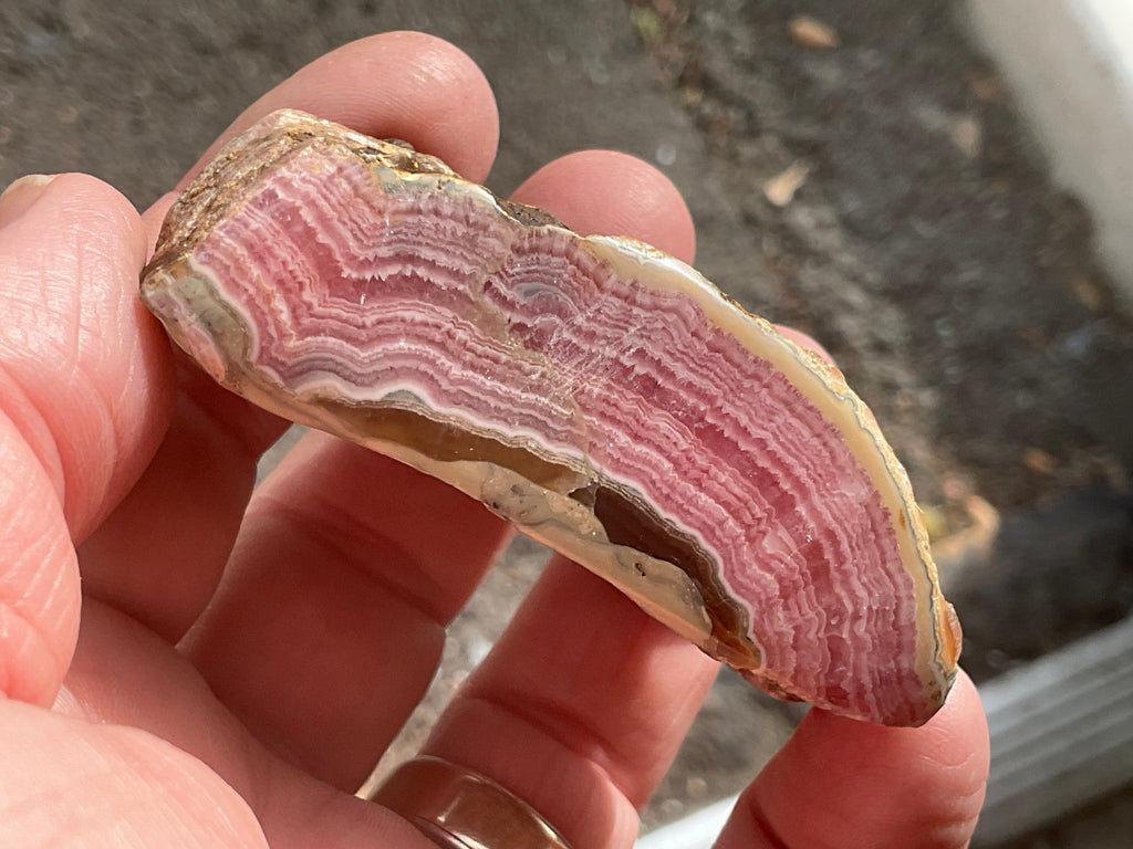 122g Rhodochrosite Polished Specimen 8B