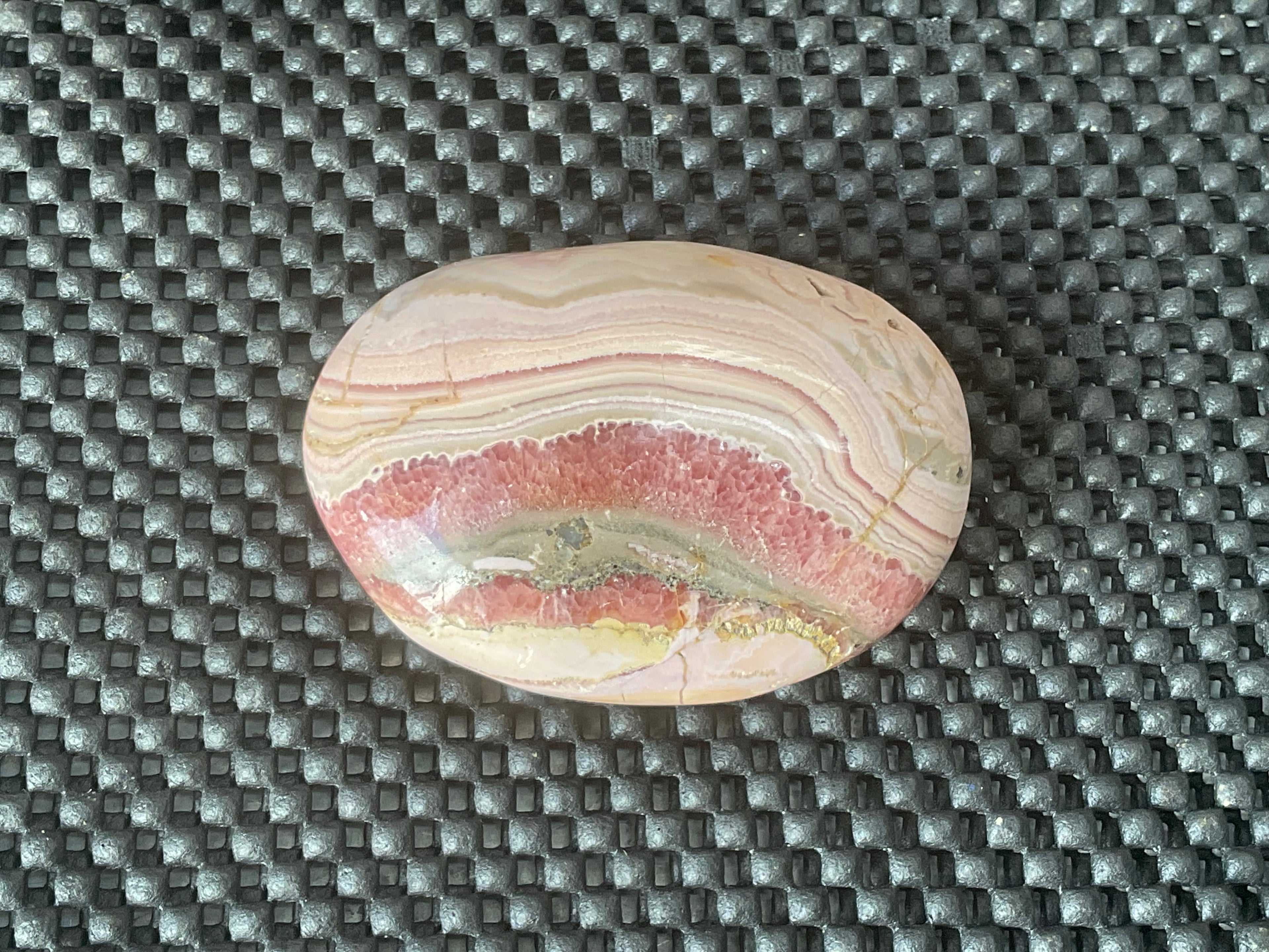 306g Rhodochrosite Large Palmstone