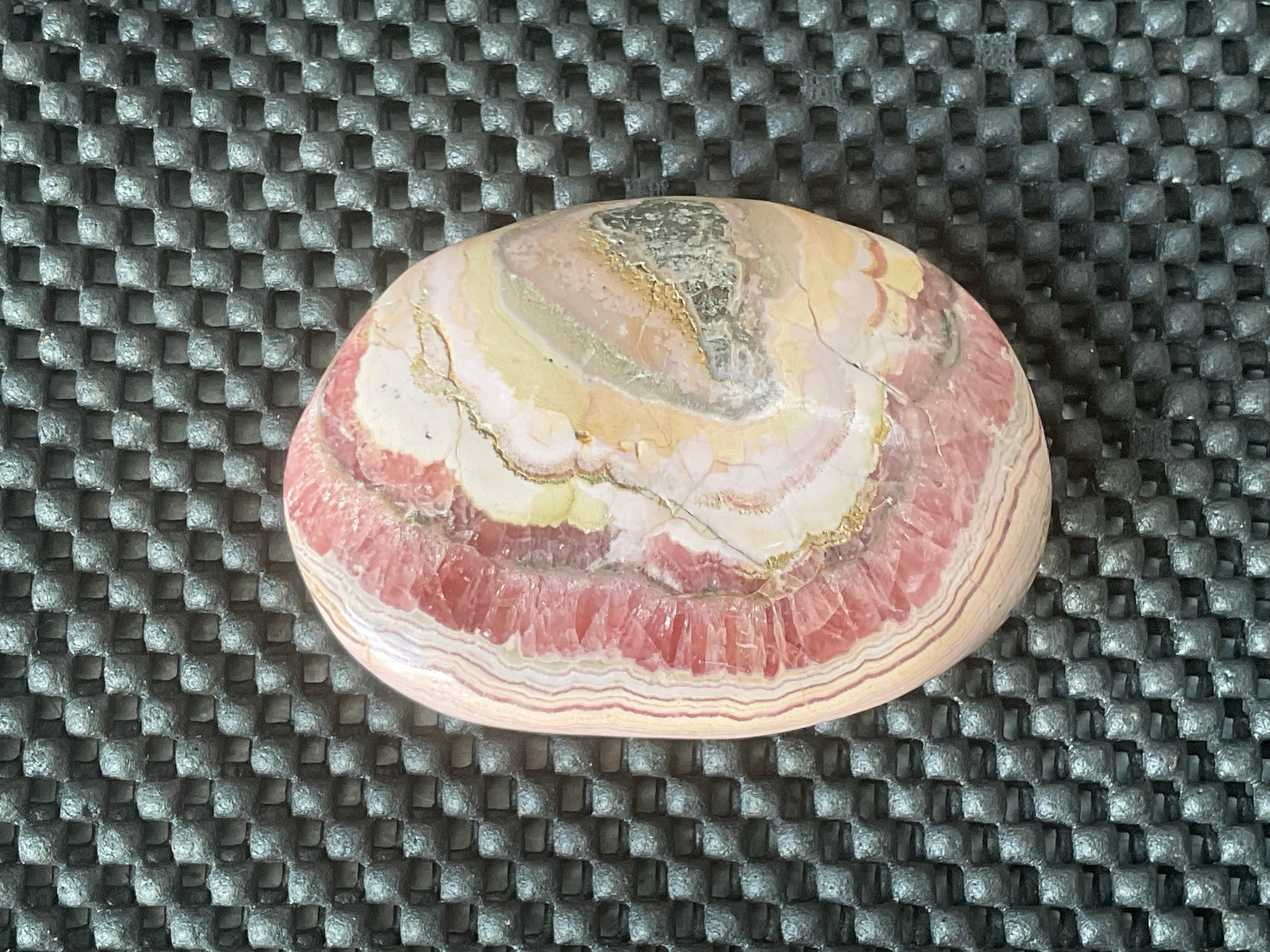 306g Rhodochrosite Large Palmstone