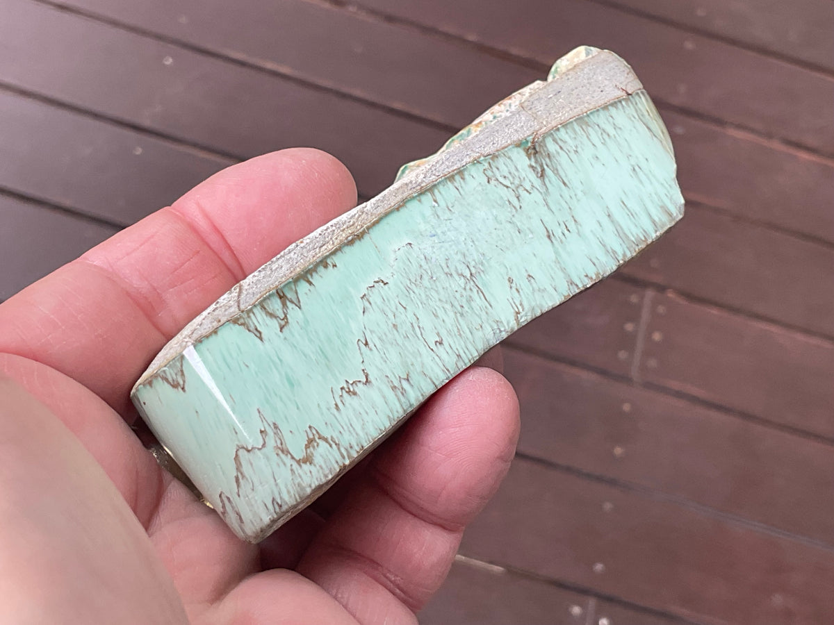 104g Western Australian Variscite Polished Piece 6A