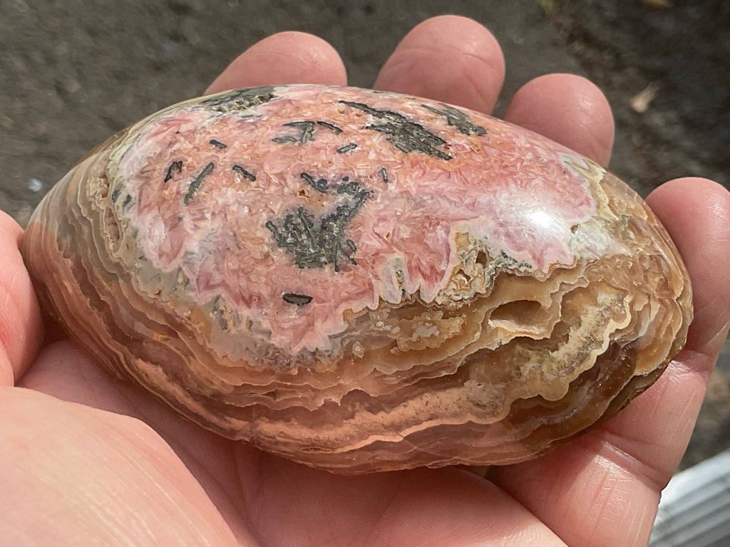 264g Rhodochrosite One Side Polished Specimen
