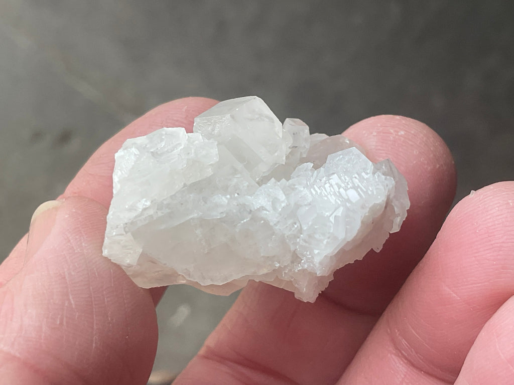 24g Clear Hexagonal Calcite Specimen 1A from Hunan, China