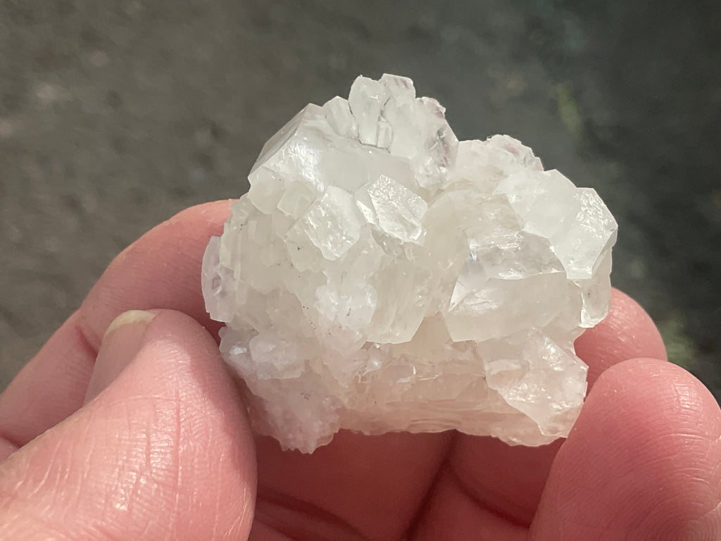 24g Clear Hexagonal Calcite Specimen 1A from Hunan, China