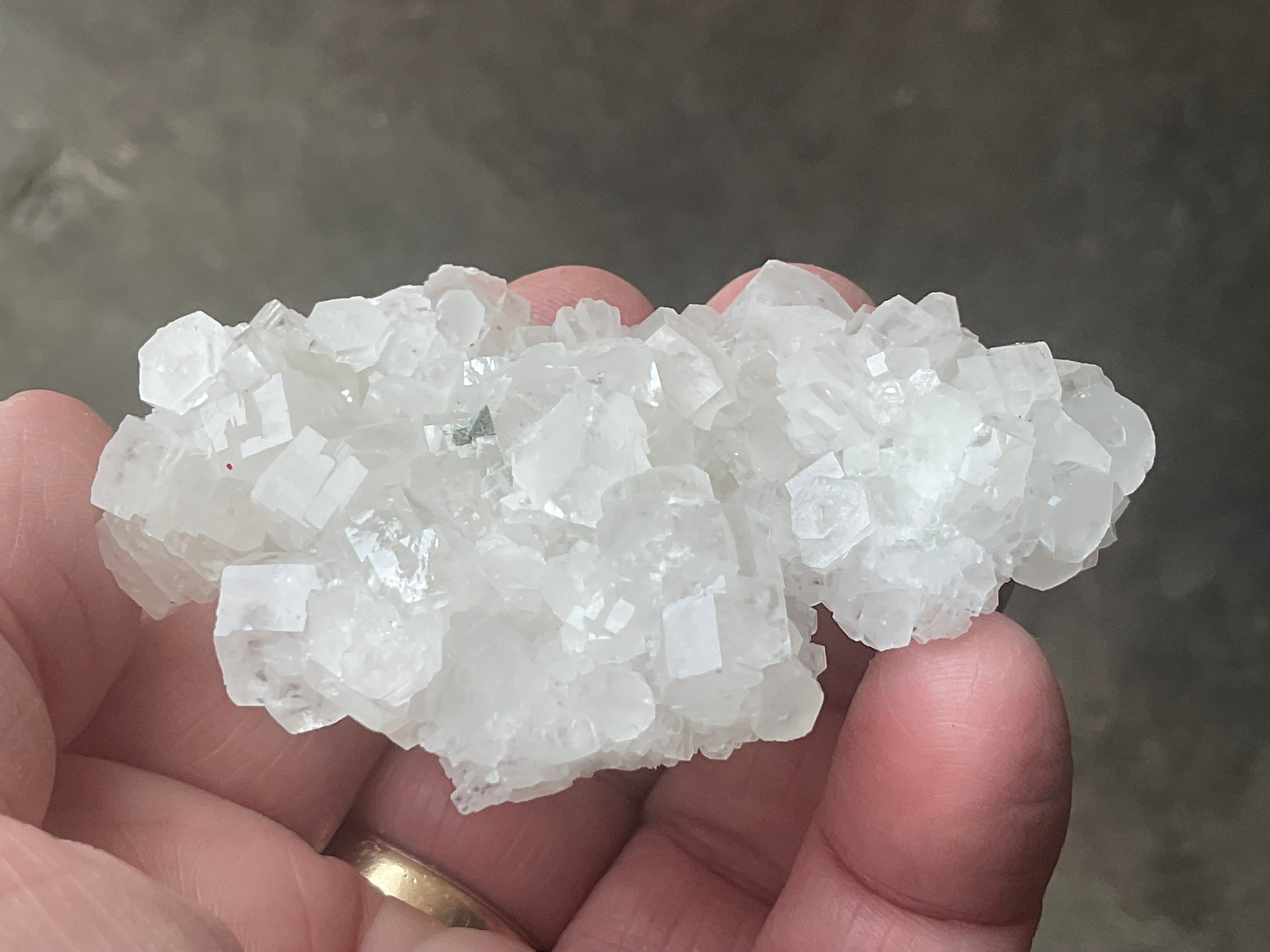 78g Clear Hexagonal Calcite Specimen 2A from Hunan, China