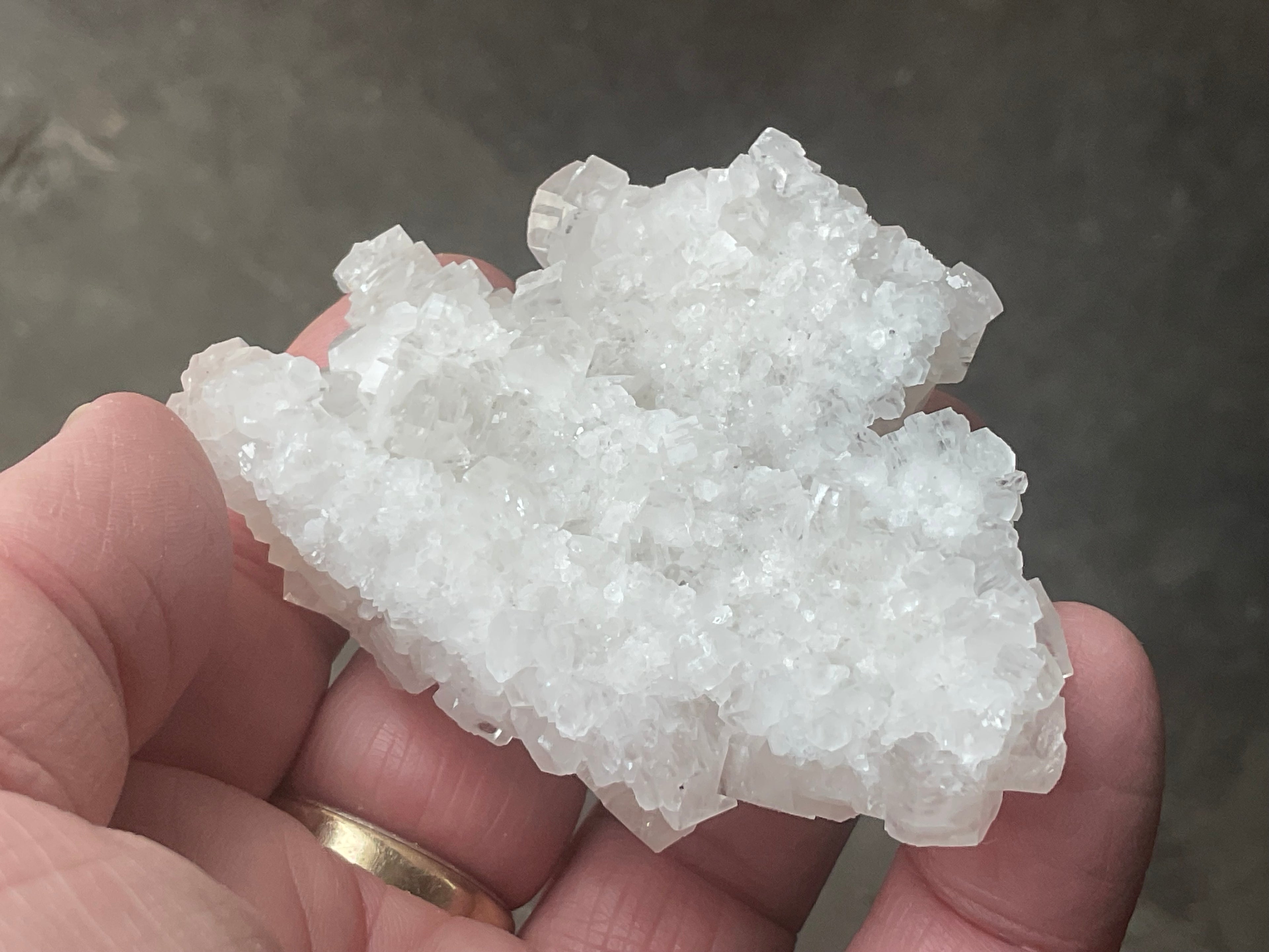 78g Clear Hexagonal Calcite Specimen 2A from Hunan, China