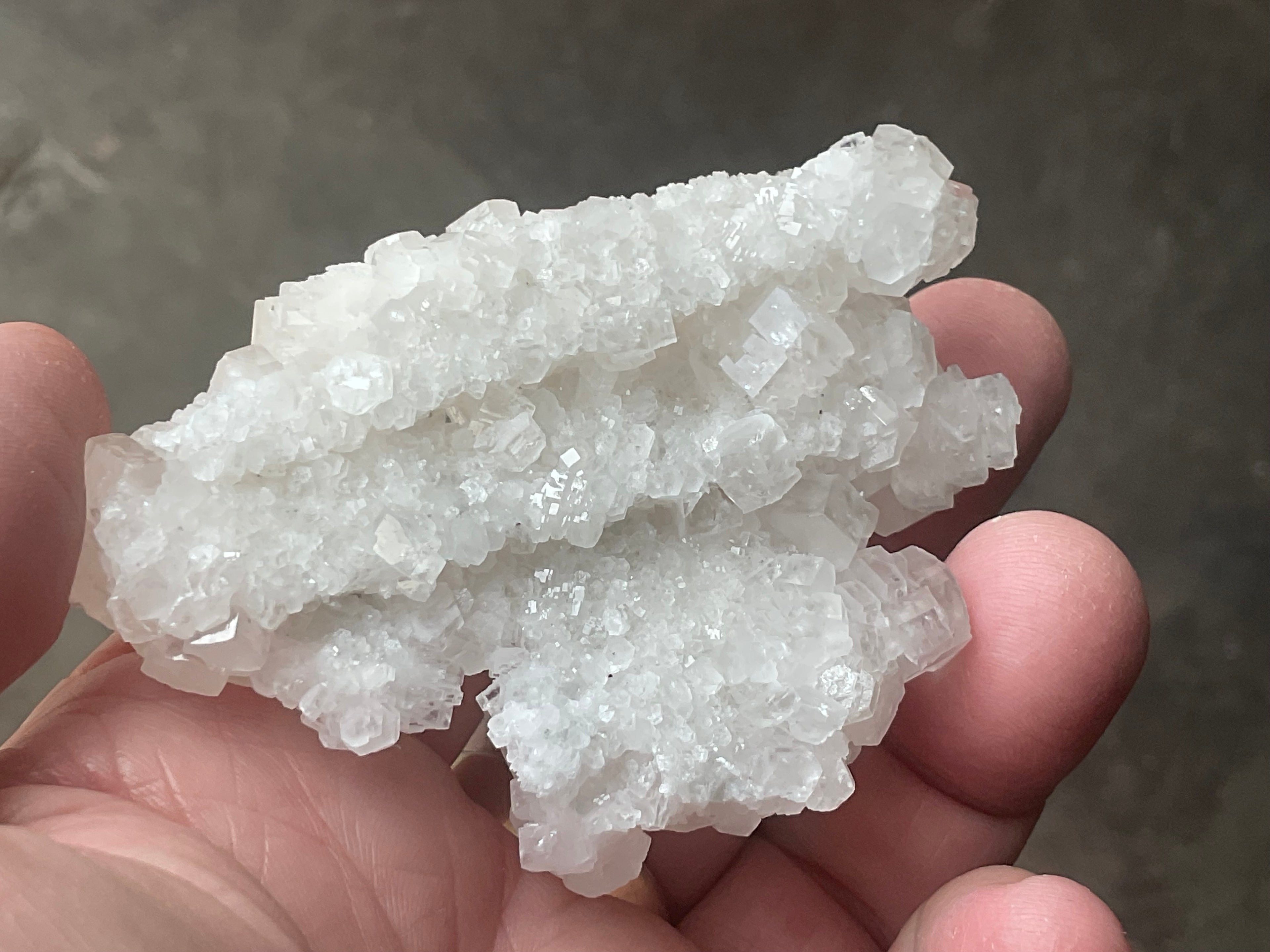 78g Clear Hexagonal Calcite Specimen 2A from Hunan, China
