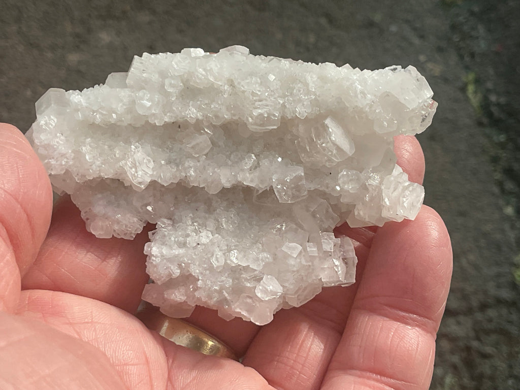 78g Clear Hexagonal Calcite Specimen 2A from Hunan, China