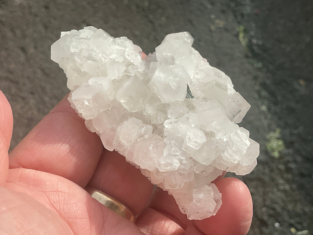 78g Clear Hexagonal Calcite Specimen 2A from Hunan, China