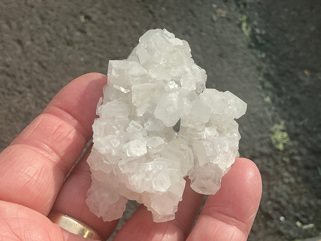 78g Clear Hexagonal Calcite Specimen 2A from Hunan, China