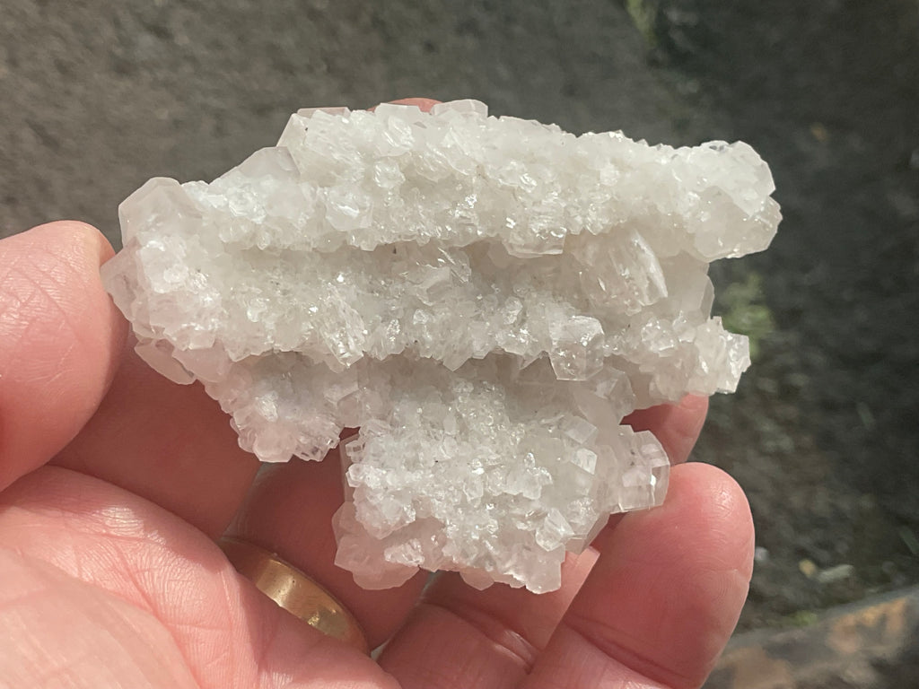 78g Clear Hexagonal Calcite Specimen 2A from Hunan, China