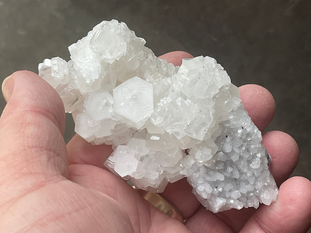 124g Clear Hexagonal Calcite Specimen 3B from Hunan,China