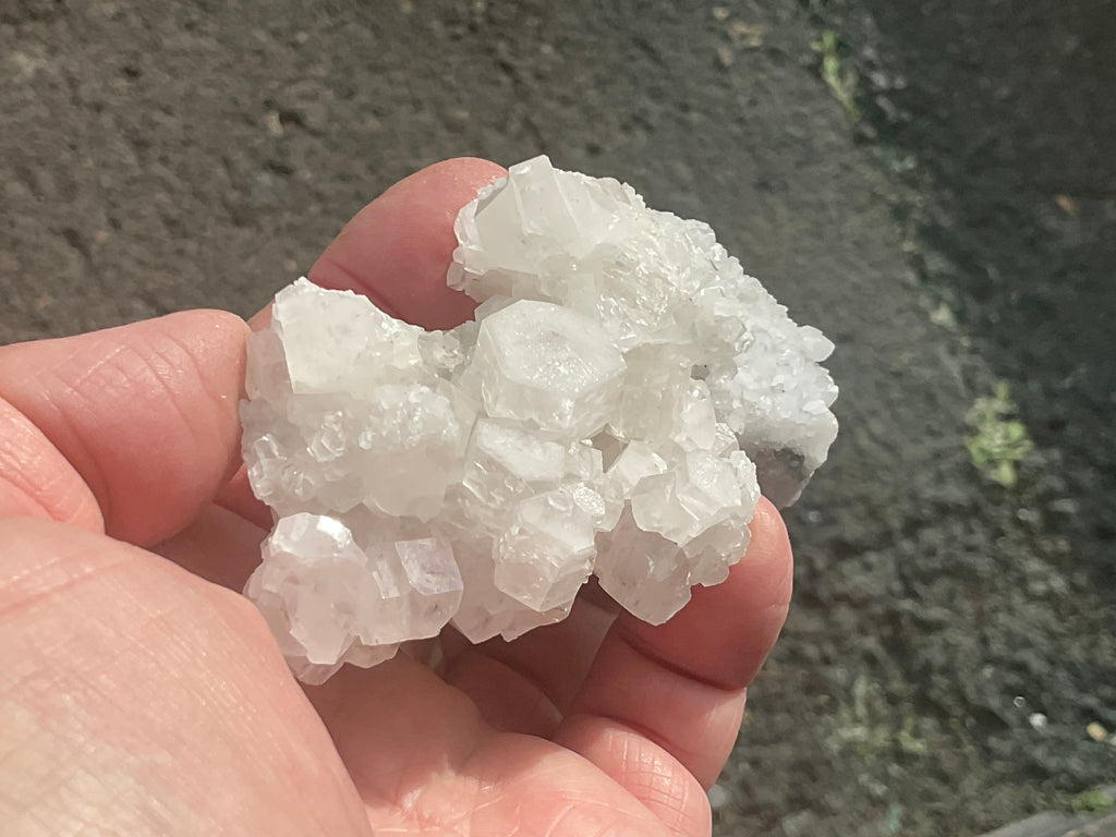 124g Clear Hexagonal Calcite Specimen 3B from Hunan,China
