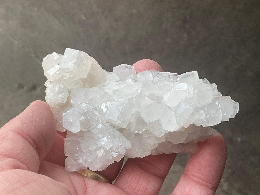 98g Clear Hexagonal Calcite Specimen 3A from Hunan, China