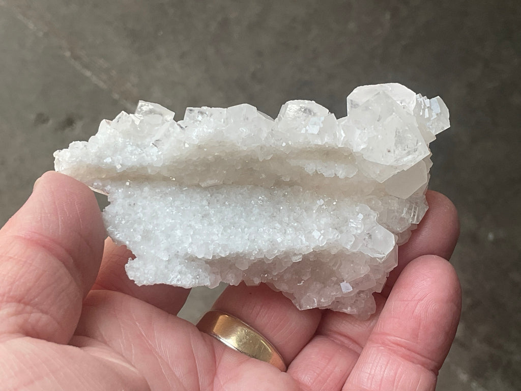 98g Clear Hexagonal Calcite Specimen 3A from Hunan, China