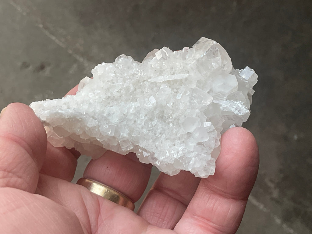 98g Clear Hexagonal Calcite Specimen 3A from Hunan, China