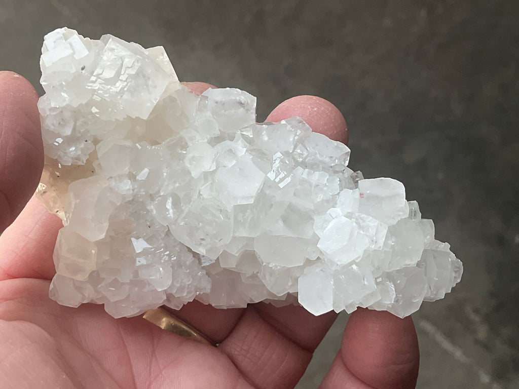 98g Clear Hexagonal Calcite Specimen 3A from Hunan, China