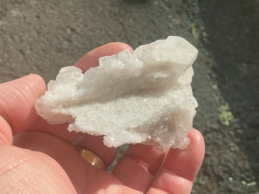 98g Clear Hexagonal Calcite Specimen 3A from Hunan, China