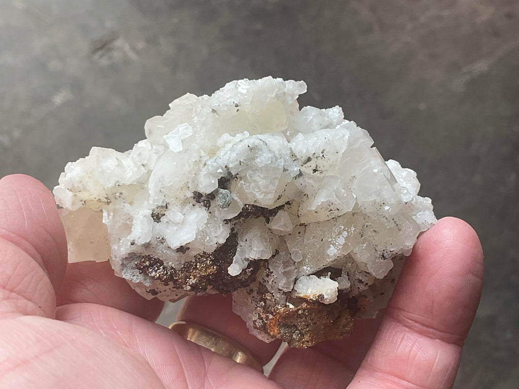 140g Calcite with Chalcopyrite Specimen B from Hunan, China