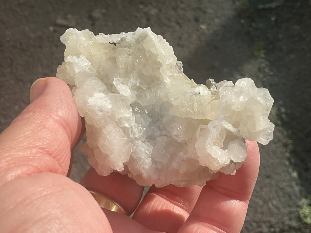 140g Calcite with Chalcopyrite Specimen B from Hunan, China