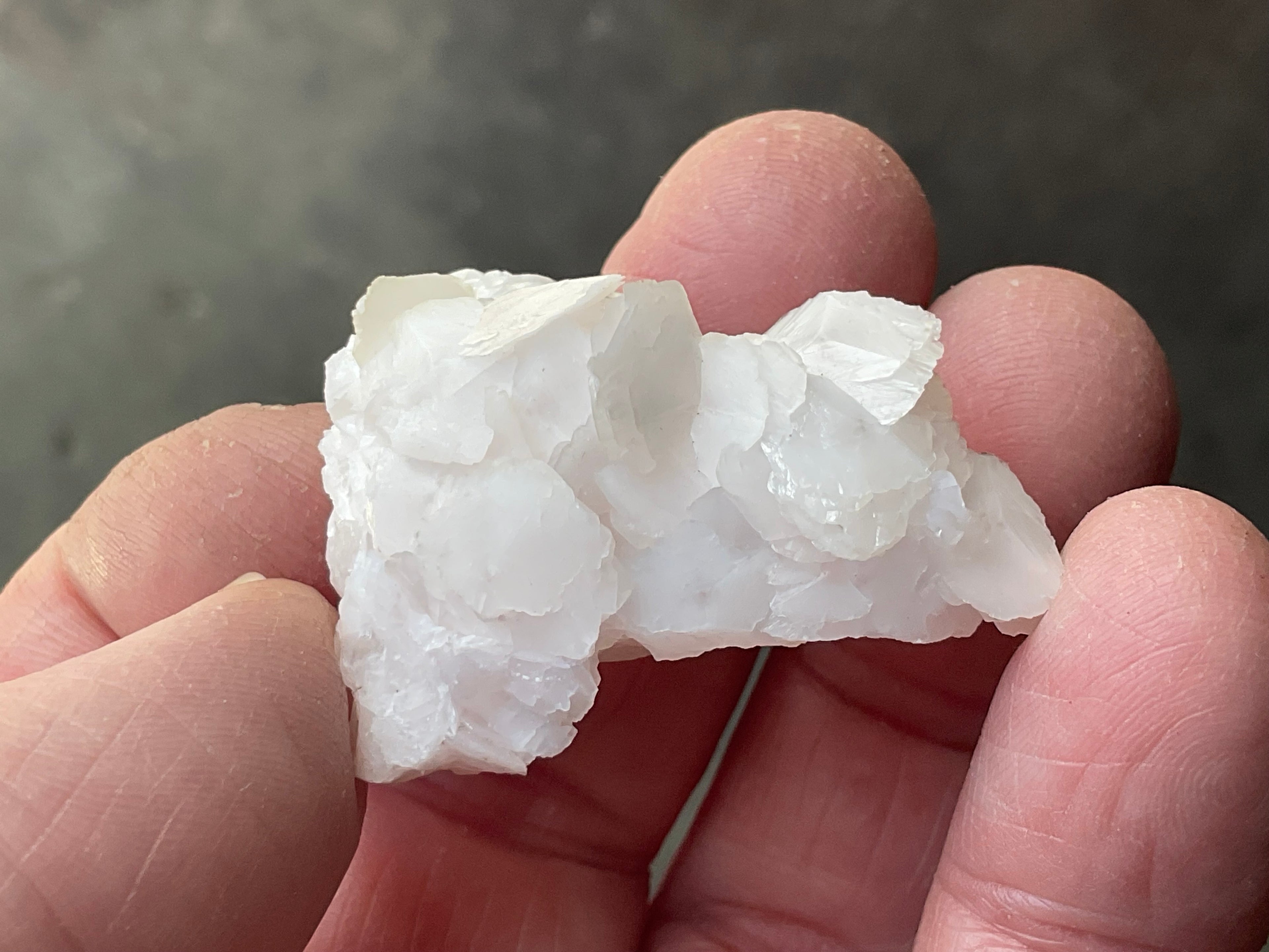18g Subtle Pink Calcite Specimen from Fujian, China