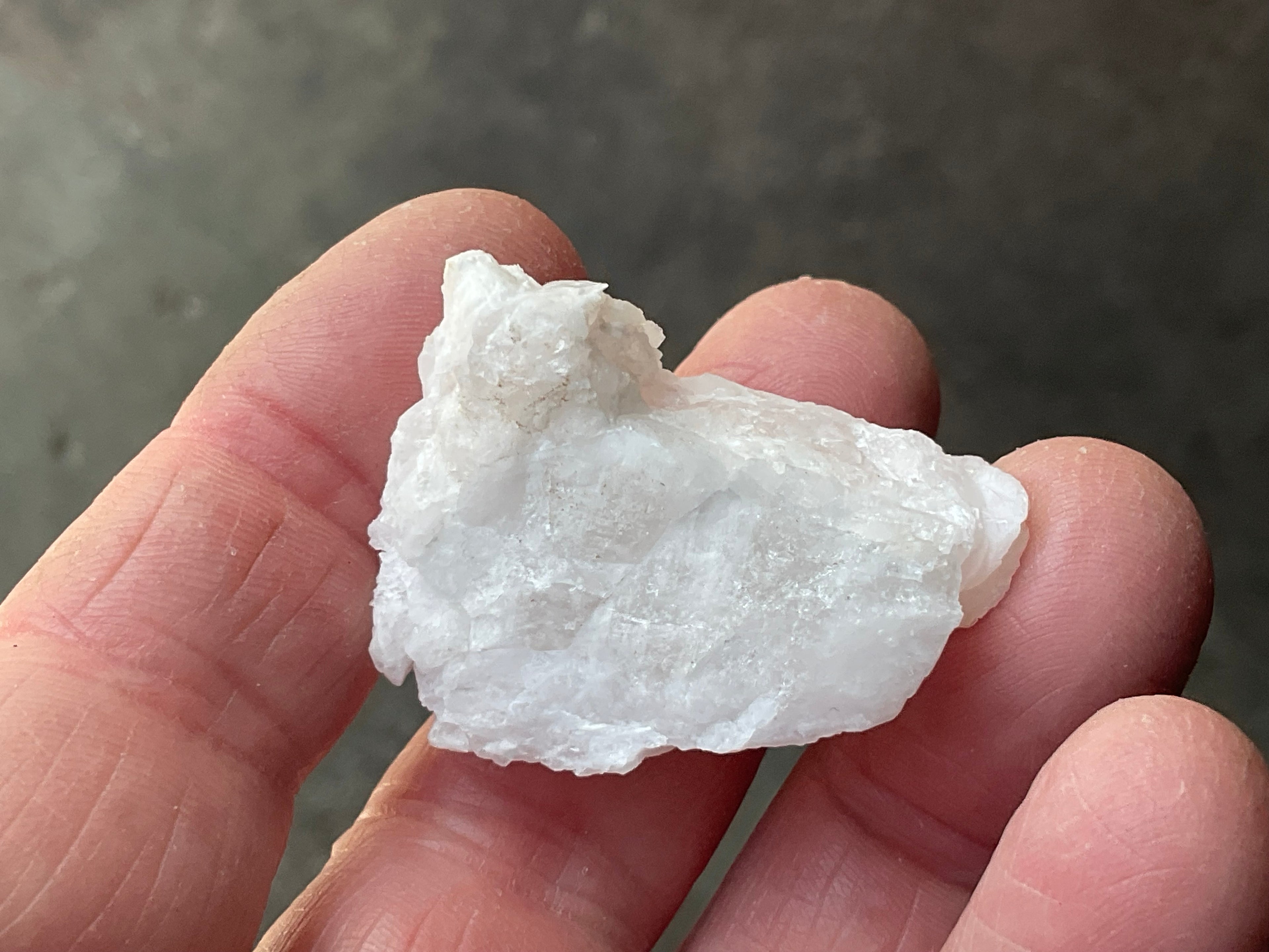 18g Subtle Pink Calcite Specimen from Fujian, China
