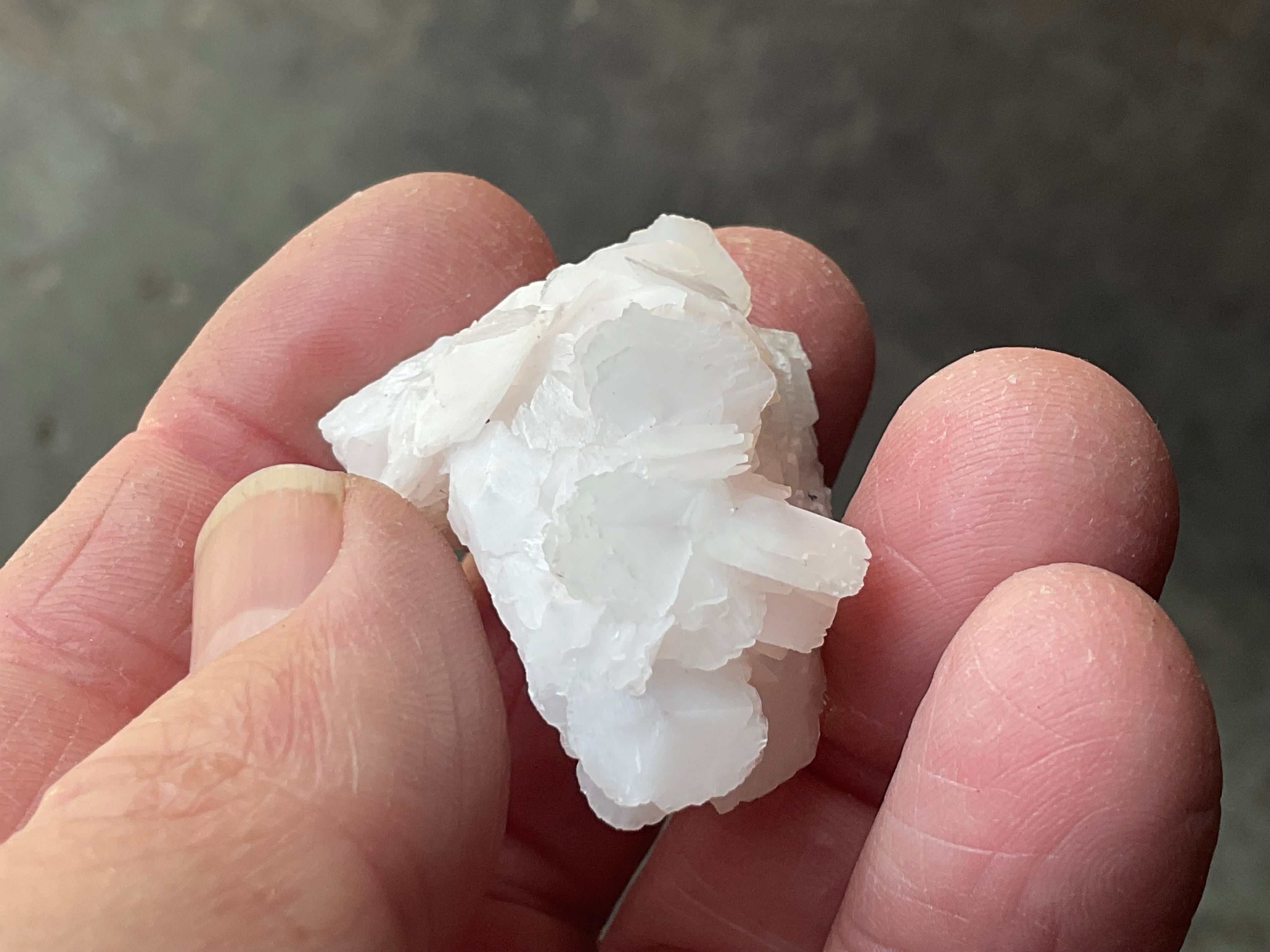 18g Subtle Pink Calcite Specimen from Fujian, China
