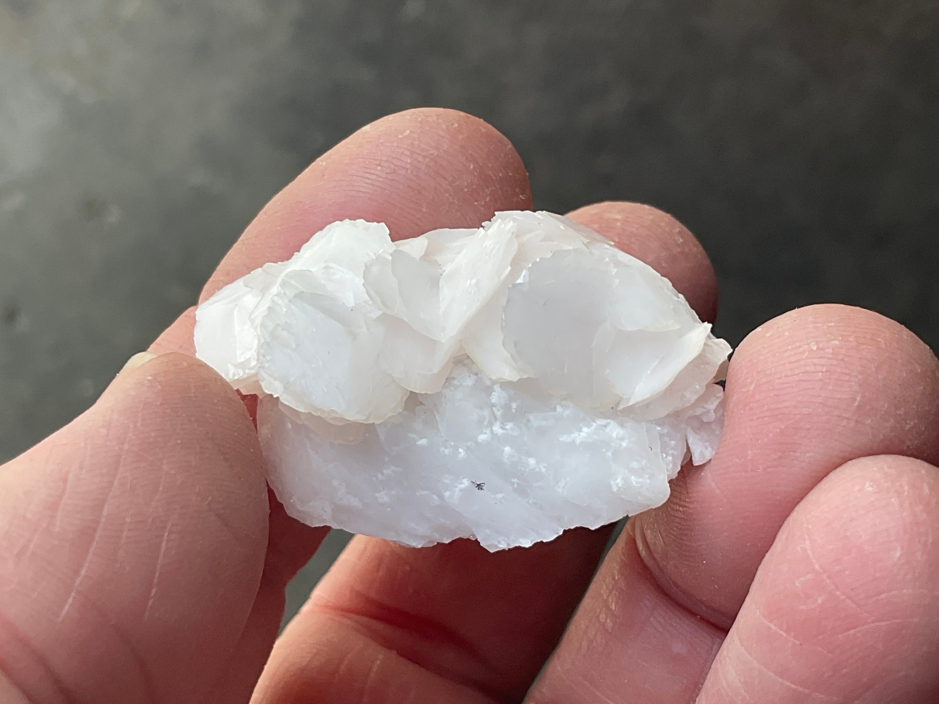 18g Subtle Pink Calcite Specimen from Fujian, China