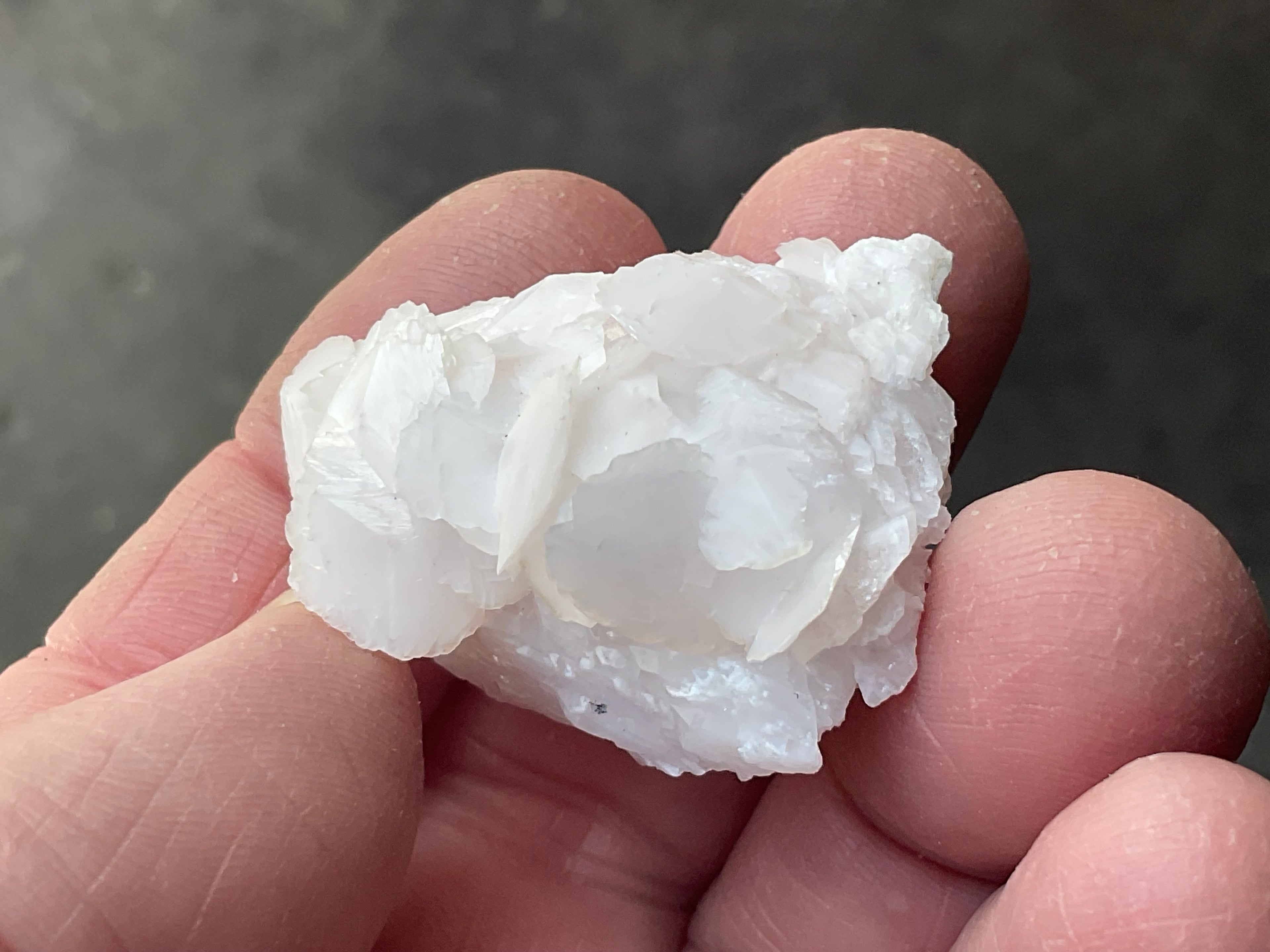 18g Subtle Pink Calcite Specimen from Fujian, China