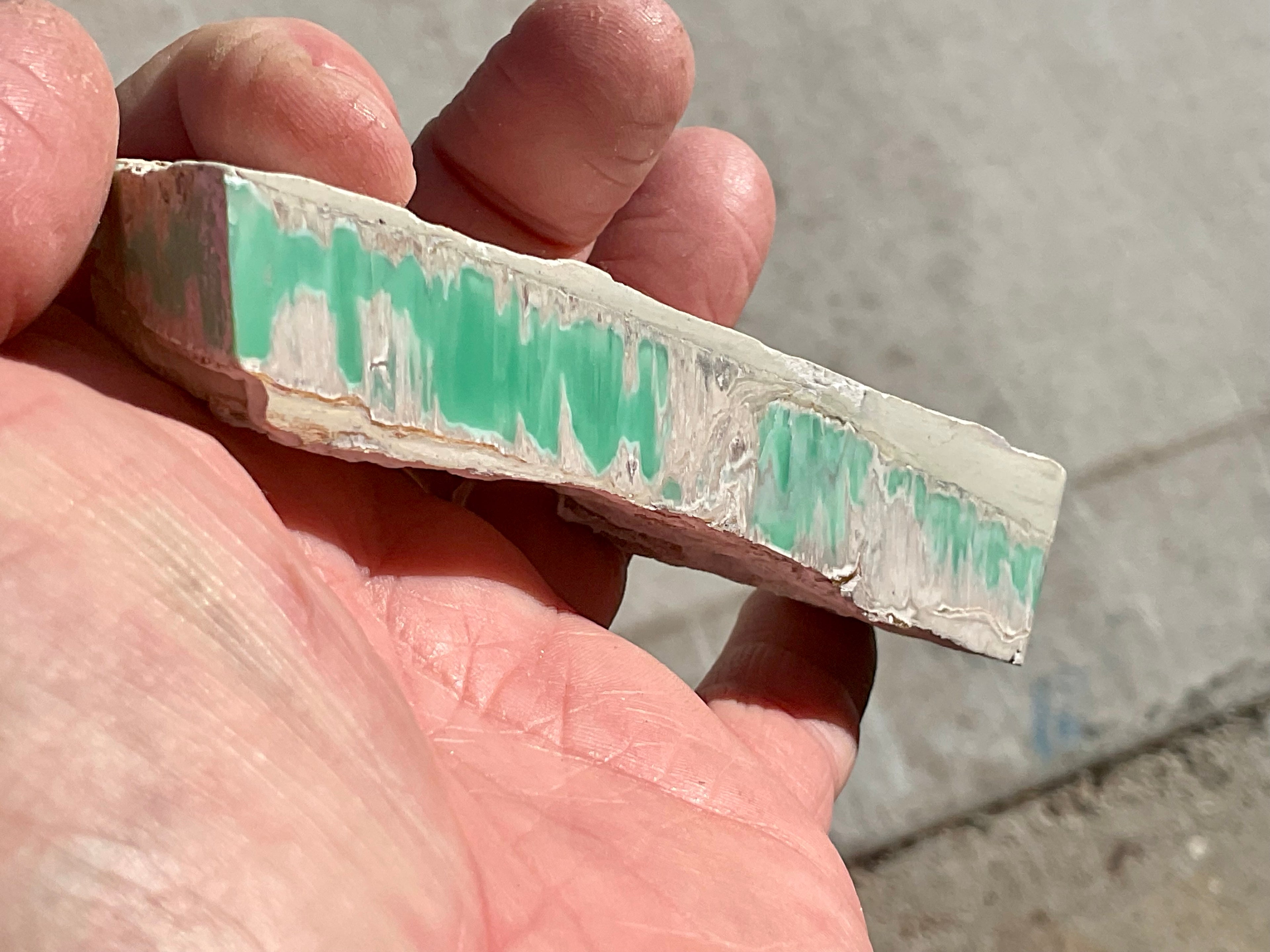 116g Western Australian Variscite Polished Piece 6B
