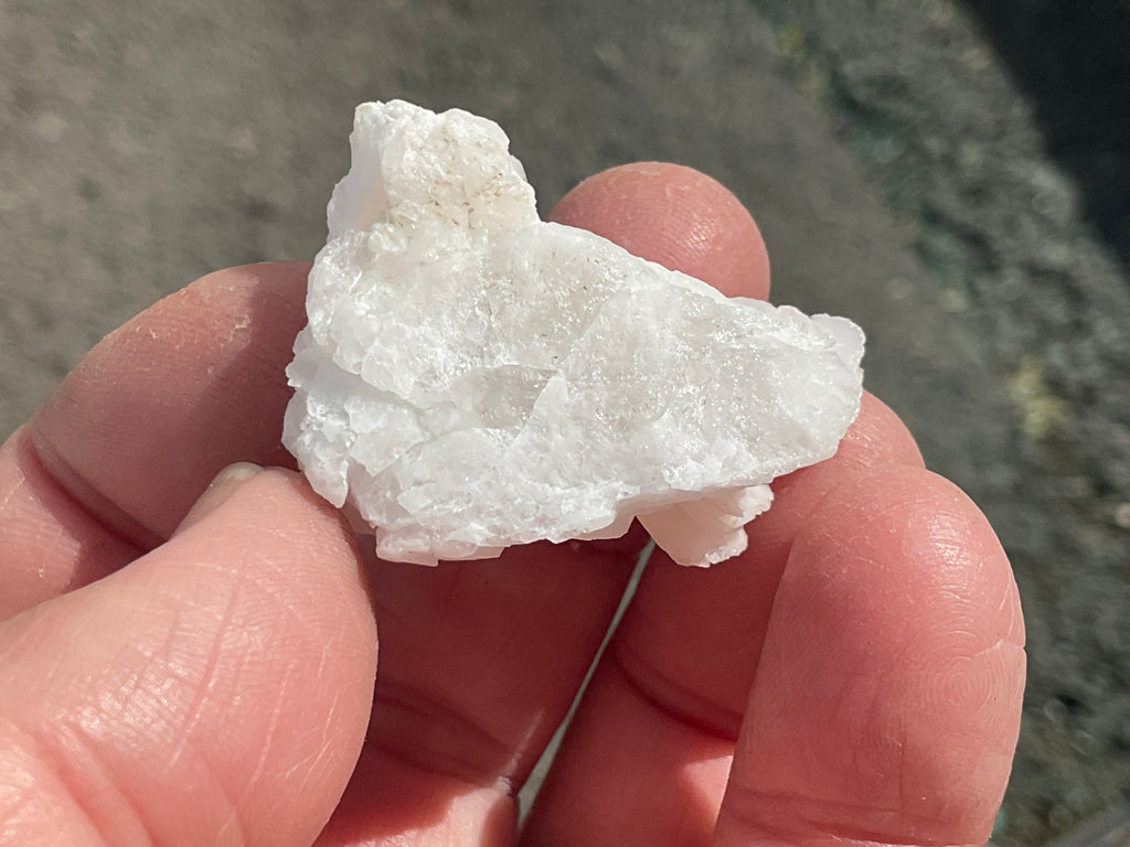 18g Subtle Pink Calcite Specimen from Fujian, China