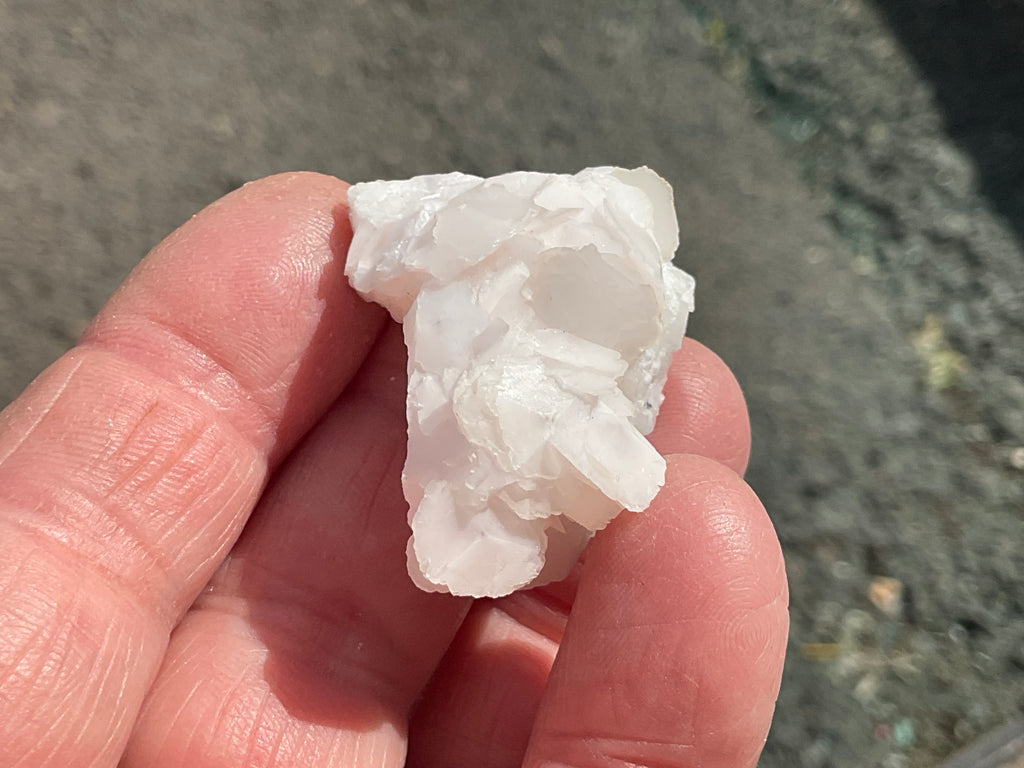 18g Subtle Pink Calcite Specimen from Fujian, China