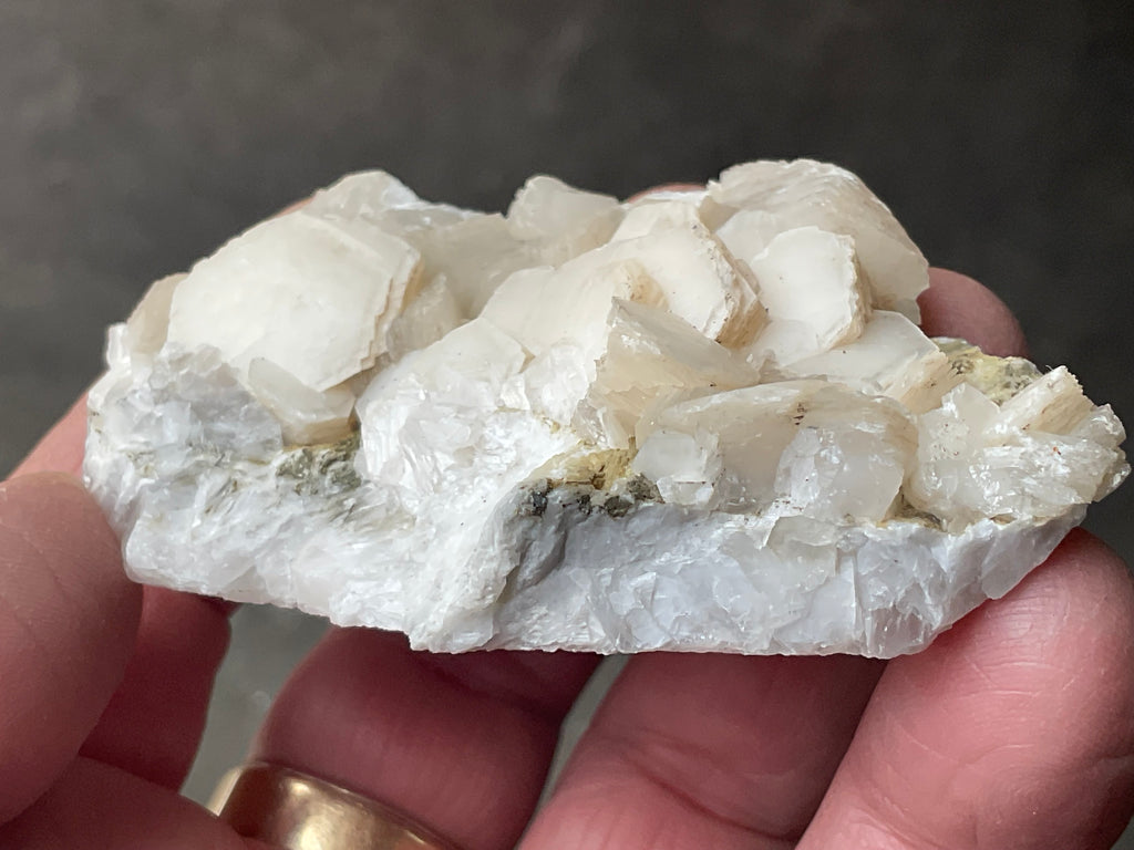 92g Stacked Hexagonal Calcite Specimen 1B from Hunan, China