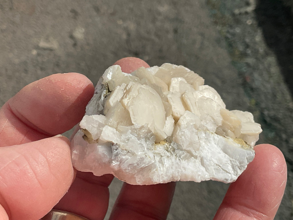 92g Stacked Hexagonal Calcite Specimen 1B from Hunan, China