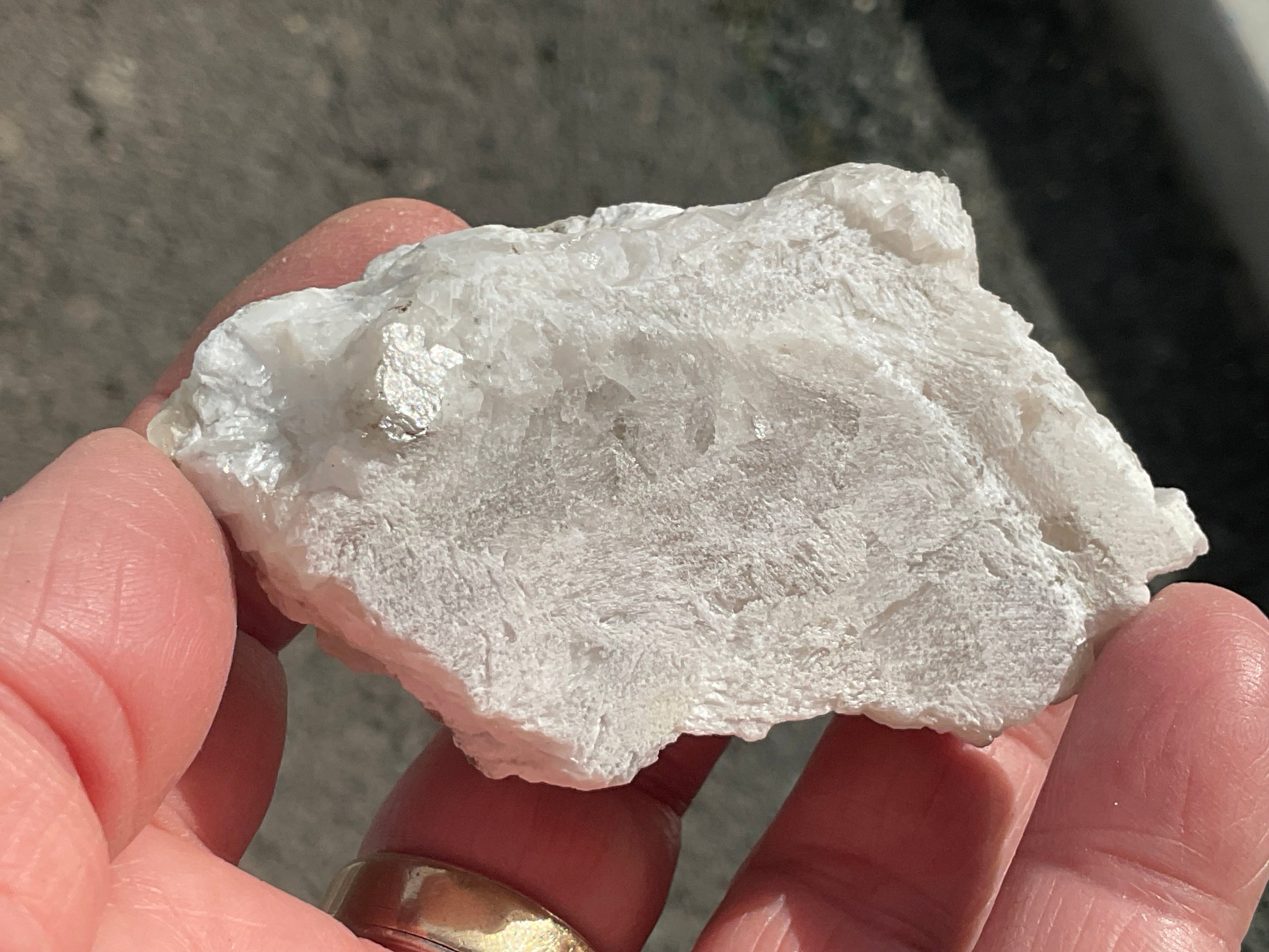92g Stacked Hexagonal Calcite Specimen 1B from Hunan, China